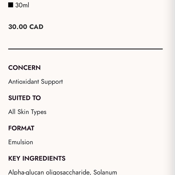 Niod Survival Zero antioxidant serum cream. - Picture 3 of 4